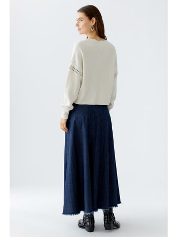 Oui Sweter w kolorze kremowym