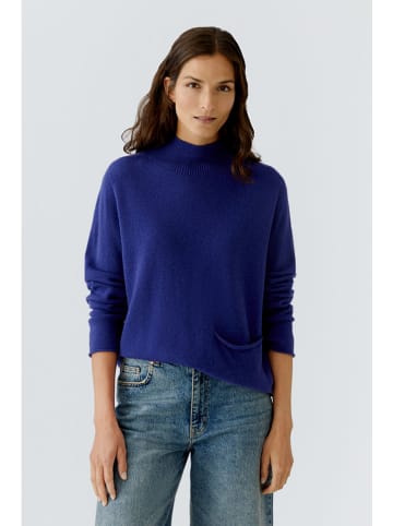 Oui Pullover in Blau