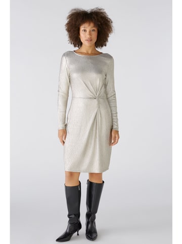 Oui Jurk goudkleurig