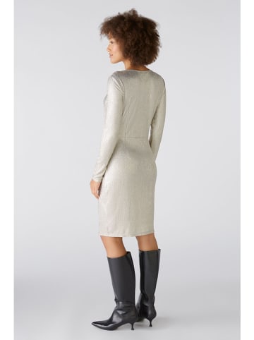 Oui Jurk goudkleurig