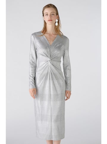 Oui Kleid in Silber