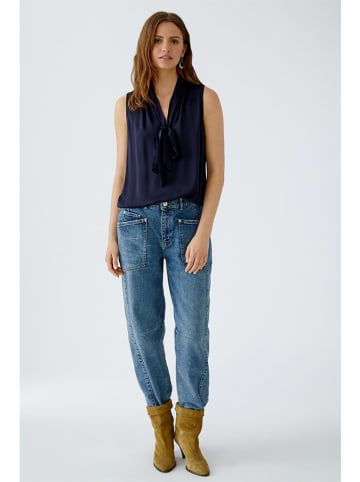 Oui Blousetop donkerblauw