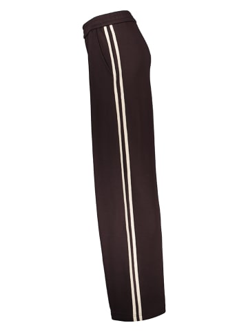 Oui Marlenehose in Braun
