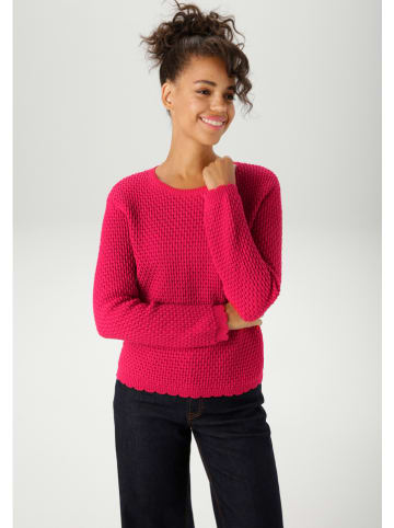 Aniston Pullover in Fuchsia