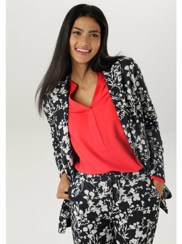 Aniston Blazer in Schwarz/ Weiß