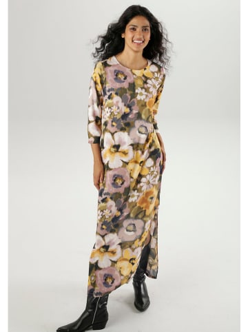 Aniston Kleid in Rosa/ Gelb