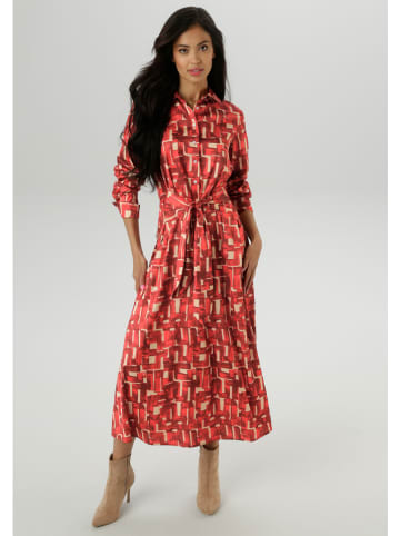 Aniston Sukienka w kolorze czerwono-kremowym