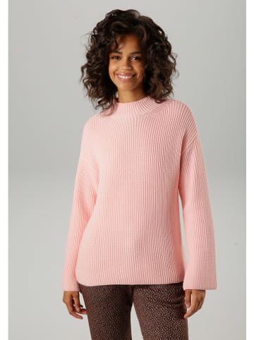 Aniston Sweter w kolorze jasnoróżowym