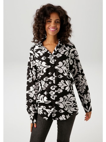 Aniston Bluzka w kolorze czarno-białym