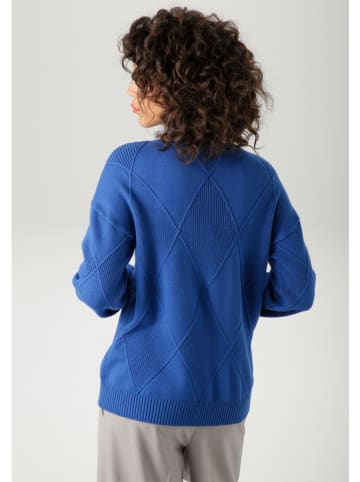 Aniston Sweter w kolorze niebieskim