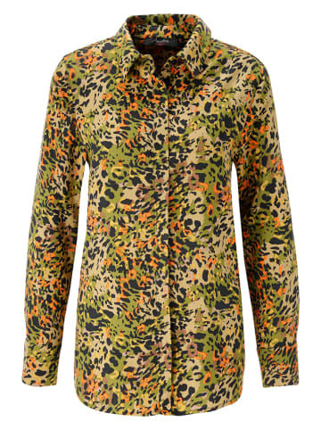 Aniston Blouse groen/oranje