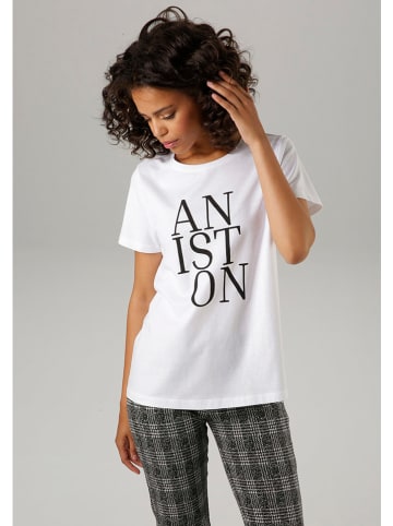Aniston Shirt in Weiß