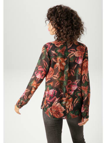 Aniston Blouse zwart/rood