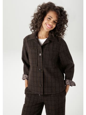 Aniston Hemdjacke in Dunkelbraun