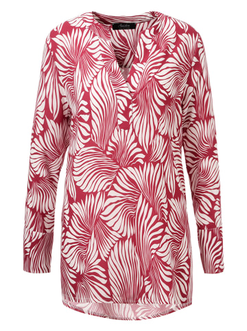 Aniston Lange blouse fuchsia/wit