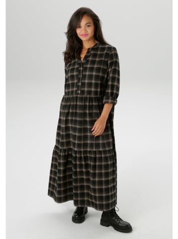 Aniston Kleid in Schwarz/ Grau