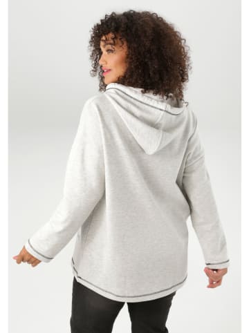 Aniston Bluza w kolorze białym