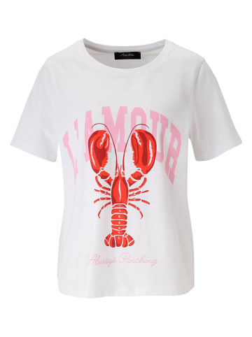 Aniston Shirt in Weiß