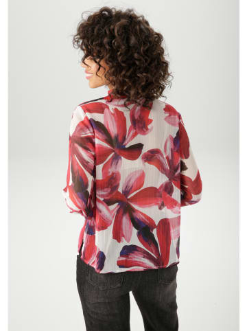 Aniston Blouse wit/rood