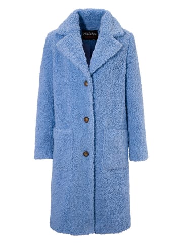 Aniston Teddymantel in Hellblau
