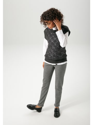 Aniston Bezrękawnik w kolorze czarnym