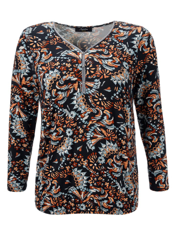 Aniston Koszulka w kolorze czarnym ze wzorem