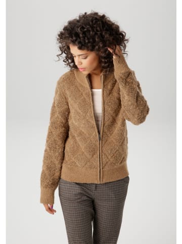 Aniston Cardigan in Camel