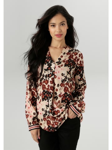 Aniston Blouse beige/bruin/zwart