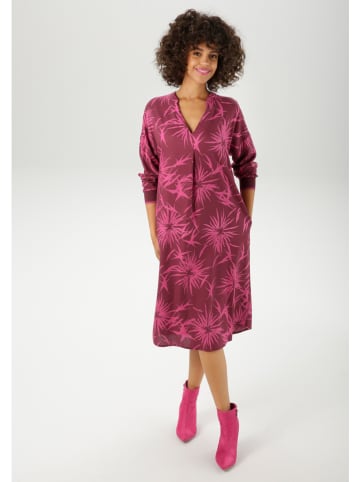 Aniston Kleid in Bordeaux/ Pink