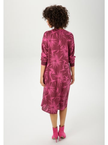 Aniston Kleid in Bordeaux/ Pink