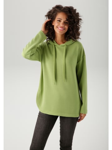 Aniston Hoodie in Grün