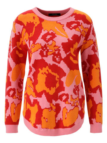 Aniston Sweter w kolorze czerwono-jasnoróżowo-pomarańczowym