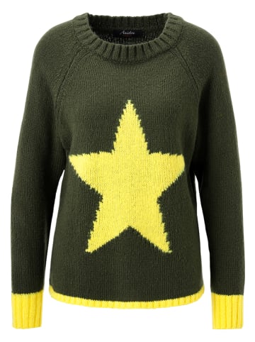 Aniston Pullover in Dunkelgrün