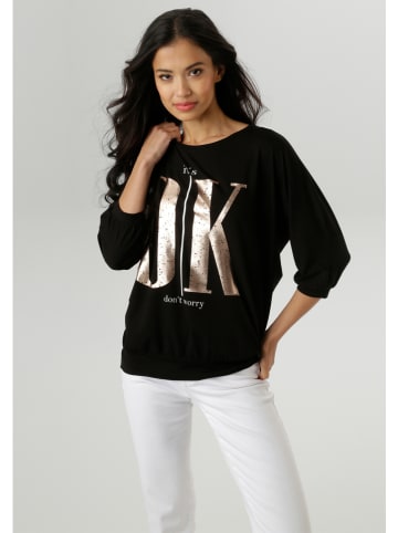Aniston Longsleeve zwart