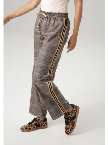 Aniston Broek donkerbruin