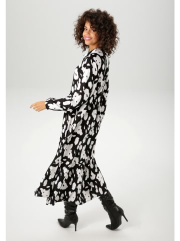 Aniston Jurk zwart/wit