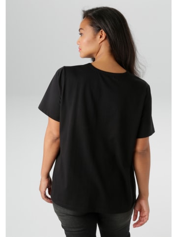 Aniston Shirt in Schwarz
