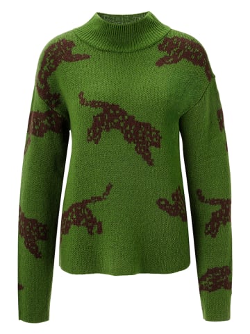 Aniston Sweter w kolorze zielonym