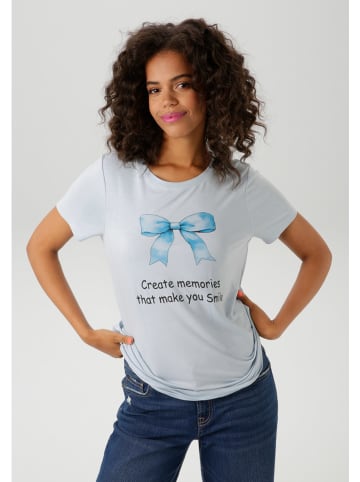 Aniston Shirt in Hellblau