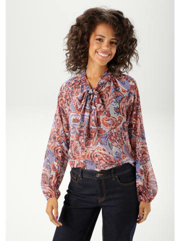 Aniston Blouse rood/blauw