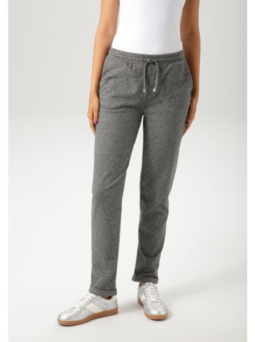 Aniston Spodnie chino w kolorze czarno-białym