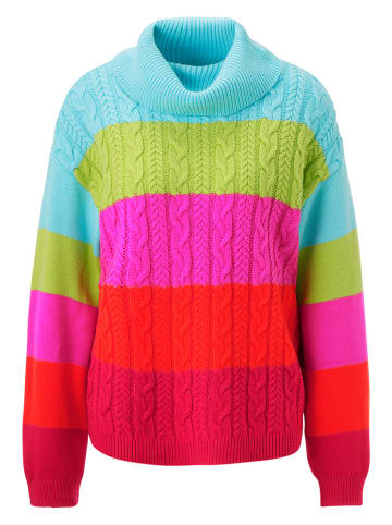 Aniston Rollkragenpullover in Bunt
