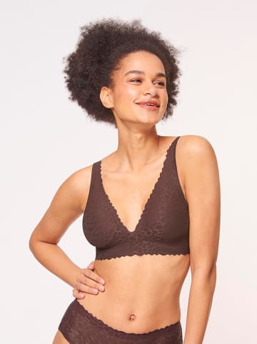 Sloggi Bustier in Dunkelbraun