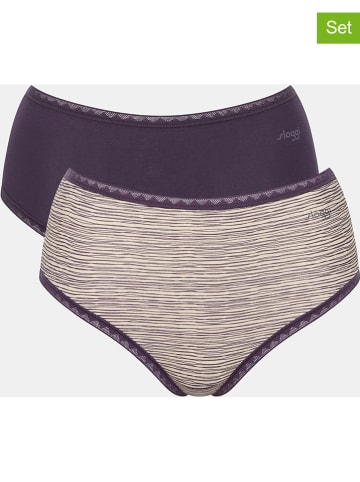 Sloggi 2er-Set: Panty in Lila