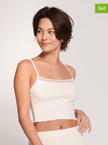 Sloggi 2er-Set: Hemdchen in Creme