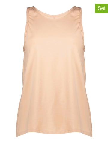 Sloggi Topy (2 szt.) w kolorze beżowym