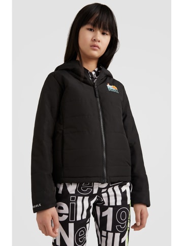 O'Neill Wende-Winterjacke "BTS" in Schwarz/ Weiß