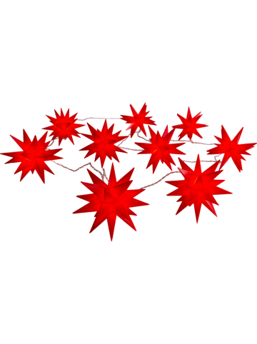 näve Łańcuch świetlny LED w kolorze czerwonym