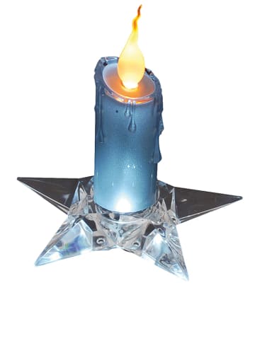 näve Ledkaars "Ster" zilverkleurig - (H)16 cm