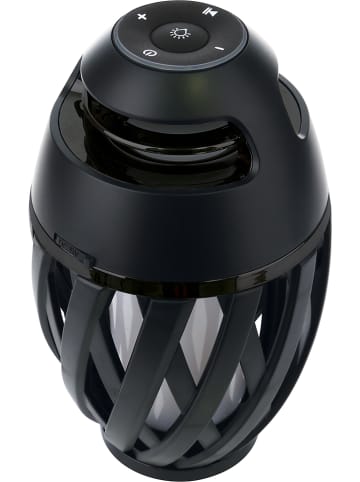 näve LED-Dekoleuchte "Muna" mit Lautsprecher - (H)16,5 x Ø 10 cm